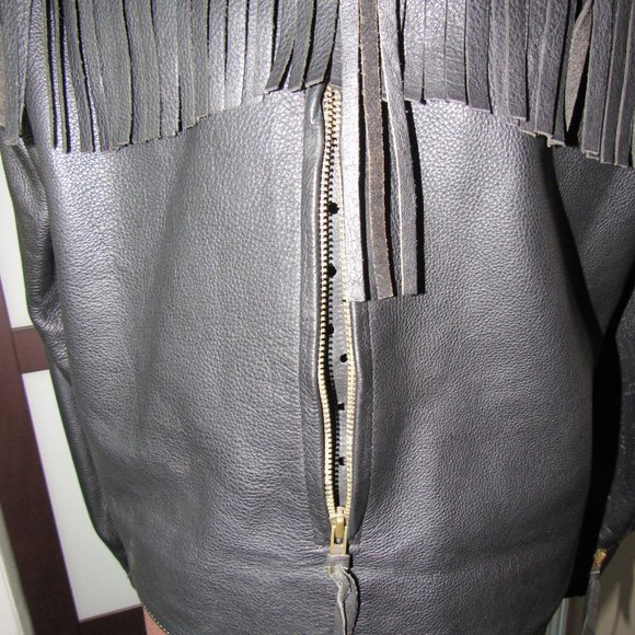 WOMEN'S WILLIE G HARLEY DAVIDSON LEATHER JACKET SIZE W/M - Picture 7 of 16